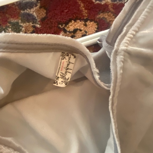 Free people grey velvet tank - Picture 2 of 3
